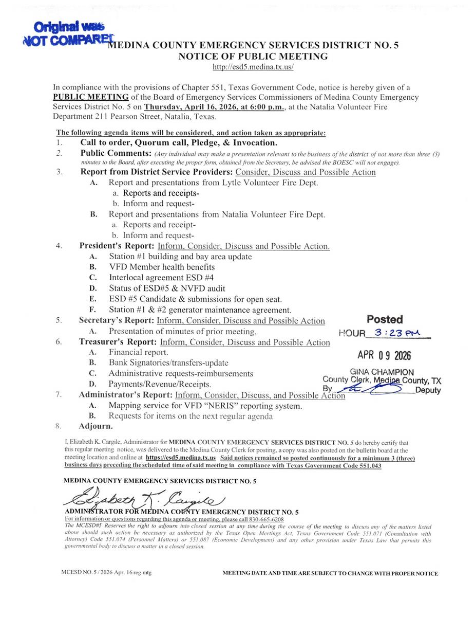 2023 Notice of Tax Hearing